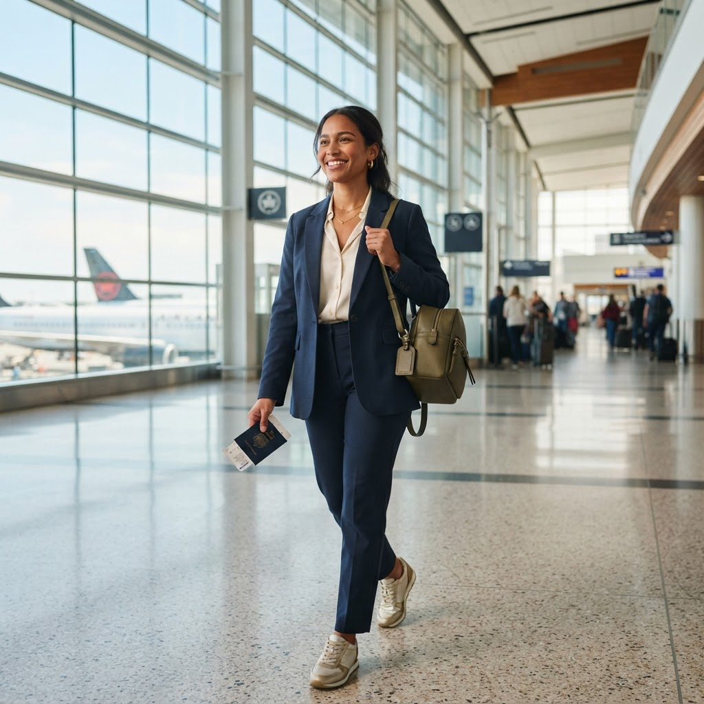 Client international préparant son arrivée au Canada